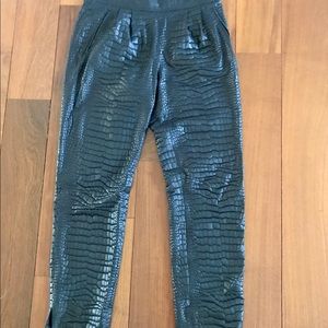 Catherine Malandrino “leather-like” pants